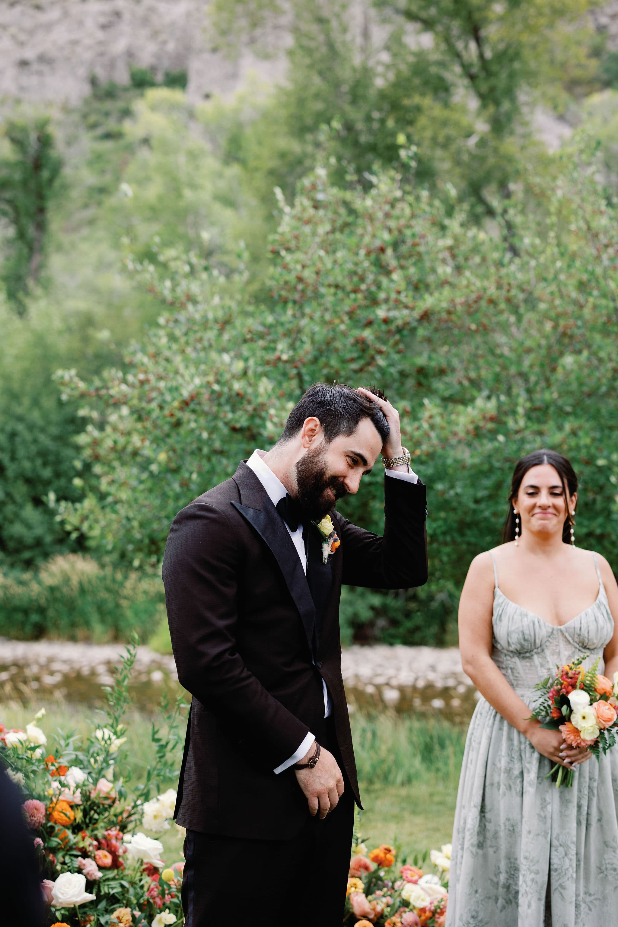 Wedding ceremony photography, cinematic storytelling by Christopher Cook, Park City Utah