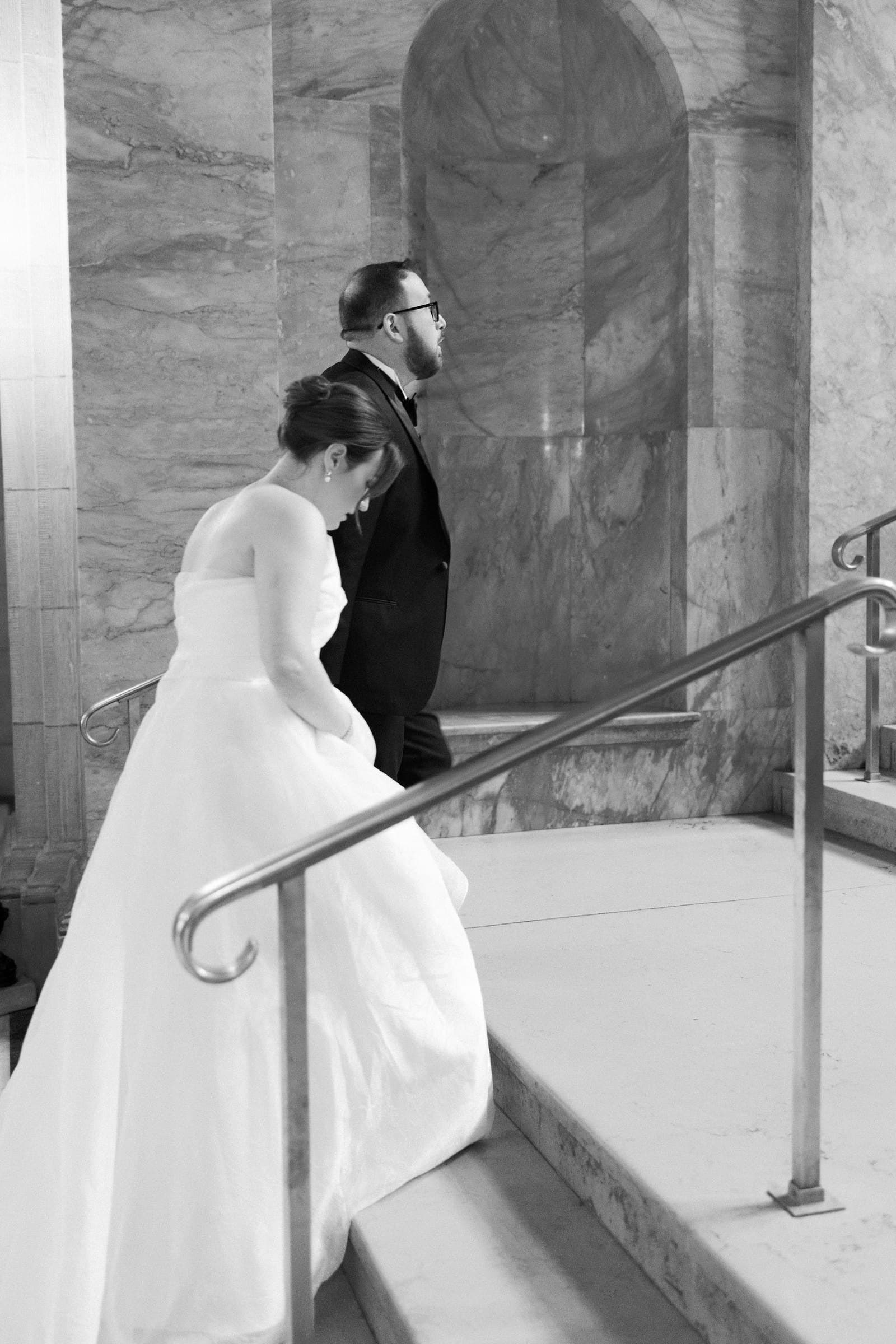 Katie & Zach · Boston Public Library, Christopher Cook Photography