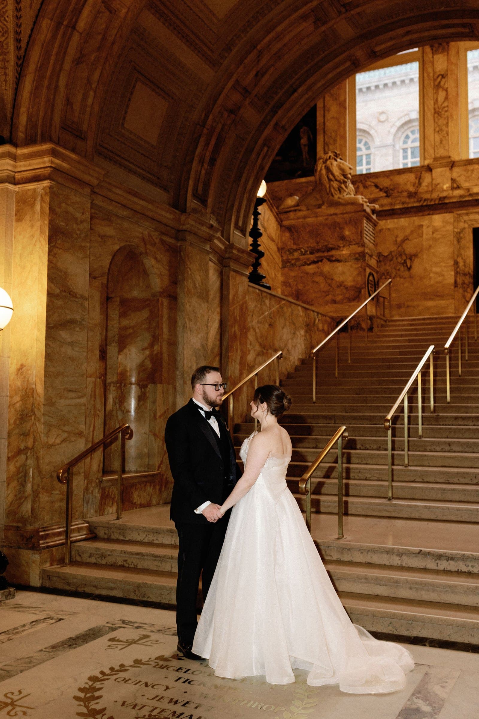 Katie & Zach · Boston Public Library
