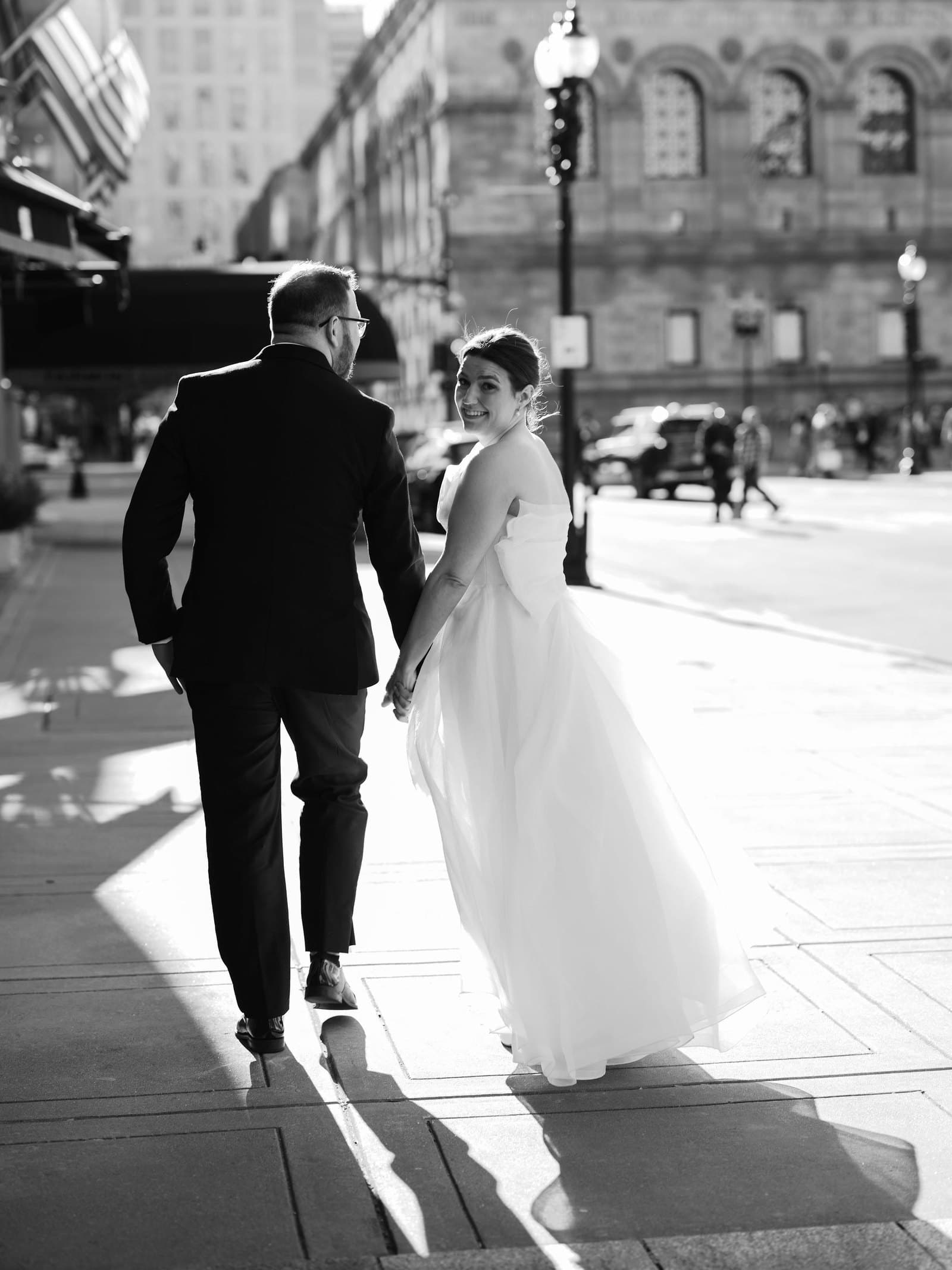 Katie & Zach · Boston Public Library, Christopher Cook Photography