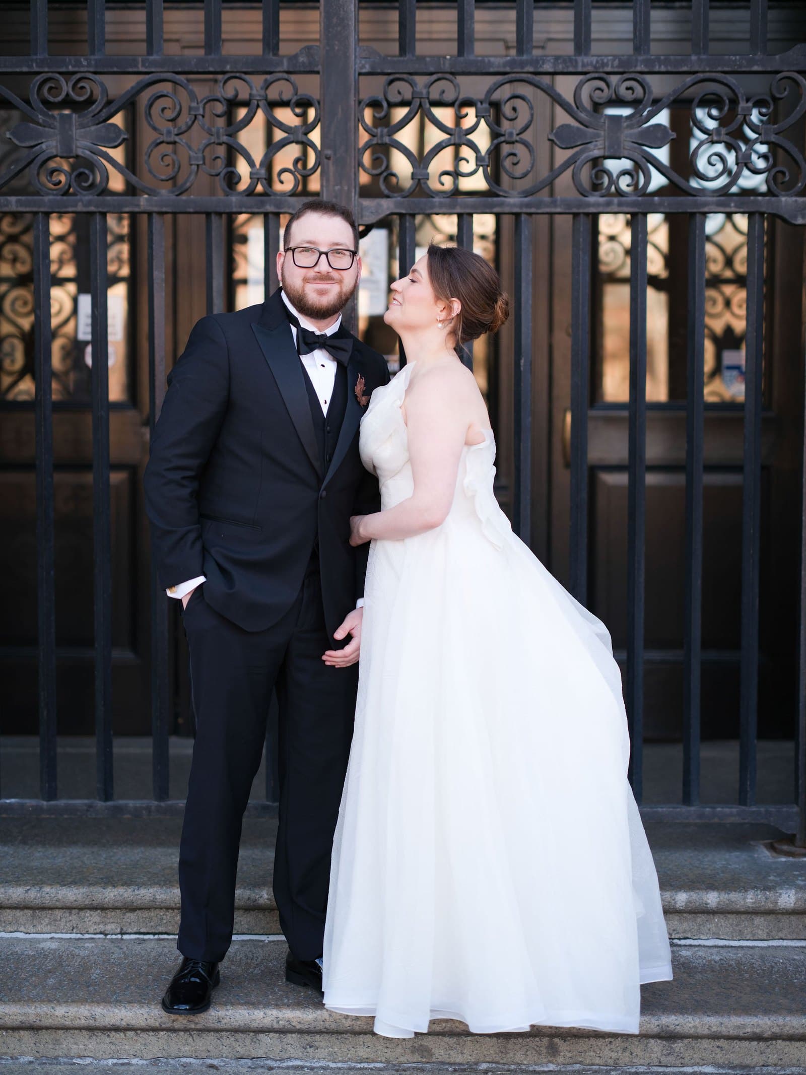 Katie & Zach · Boston Public Library, Christopher Cook Photography