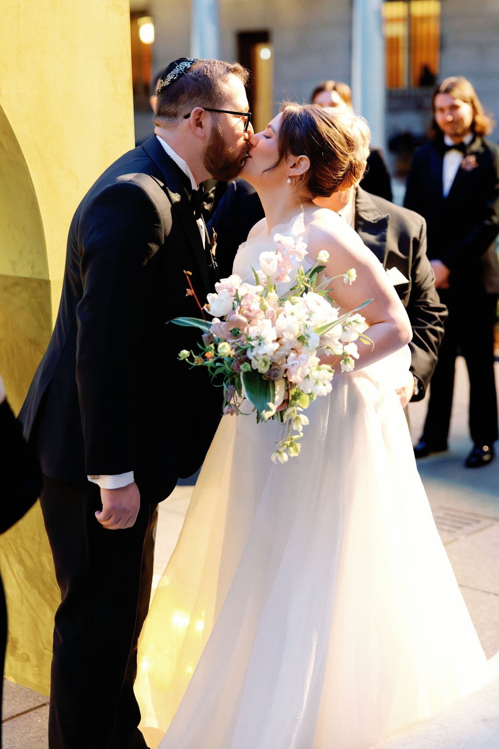 Katie & Zach · Boston Public Library, Christopher Cook Photography