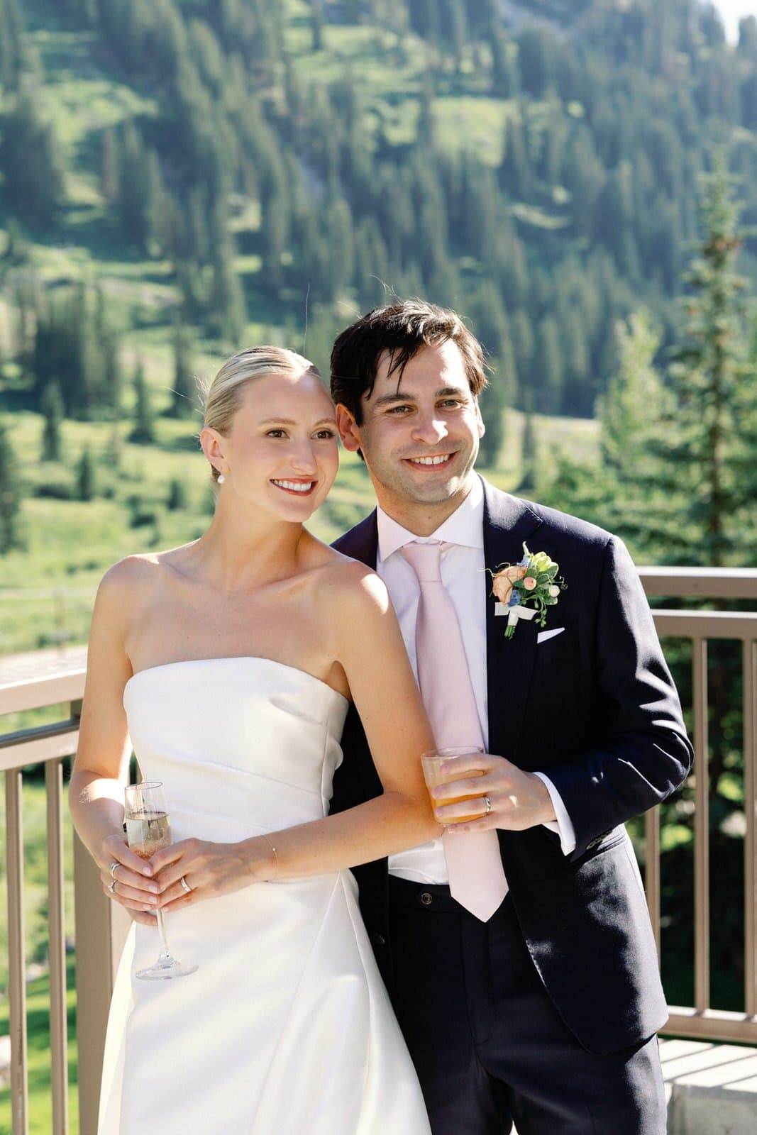 Lolo & Andrew · Snowpine Lodge, Alta, Christopher Cook Photography