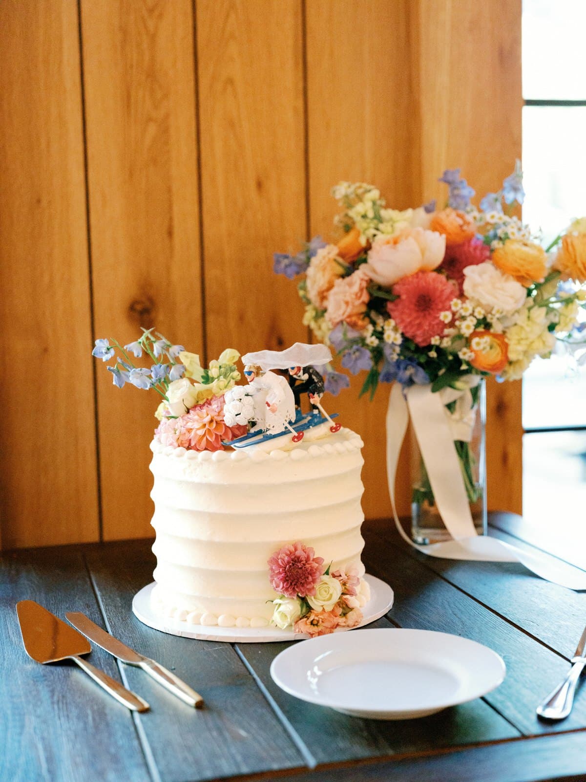 Lolo & Andrew · Snowpine Lodge, Alta, Christopher Cook Photography