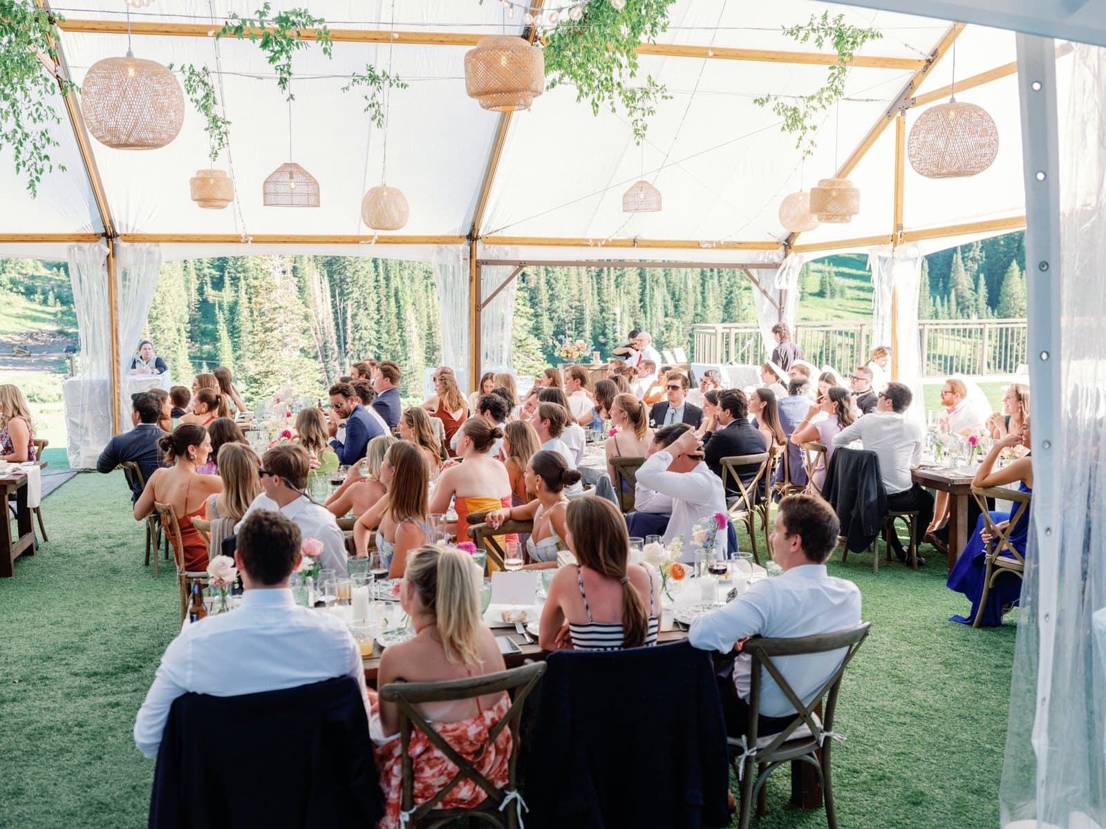 Lolo & Andrew · Snowpine Lodge, Alta, Christopher Cook Photography