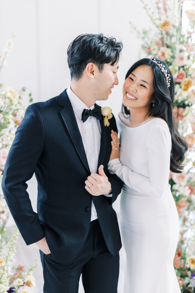 Utah Wedding photographer captures Korean bride and groom 
